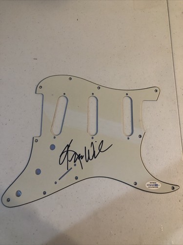 KIM WILSON FABULOUS THUNDERBIRDS SIGNED AUTOGRAPH STRAT GUITAR PICKGUARD ACOA  - Picture 1 of 6