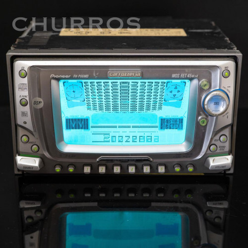 Pioneer Carrozzeria FH-P66MD CD MD 2DIN Radio Deck Car Audio
