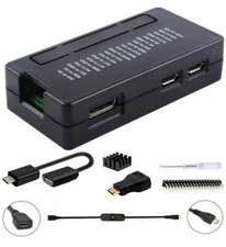 GeeekPi Raspberry Pi Zero 2 case, 7 in 1 Basic Starter Kit ( Pi Not Included)