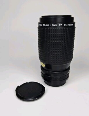 Canon FD 75-200mm Macro Lens