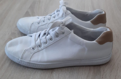 Sneaker, Gr.41, Damen, weiß