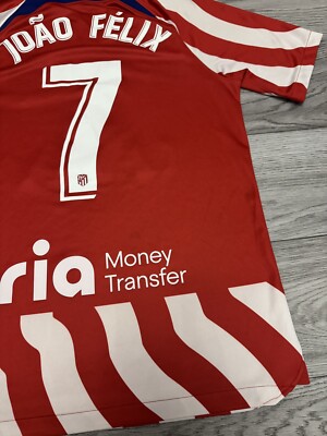 ATLETICO MADRID FC HOME 2022/2023 #7 JOAO FELIX SOCCER JERSEY