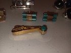 Lot Of Men’s Cufflinks And Tie Bars/Clasps -Swank, Pioneer — photo 2