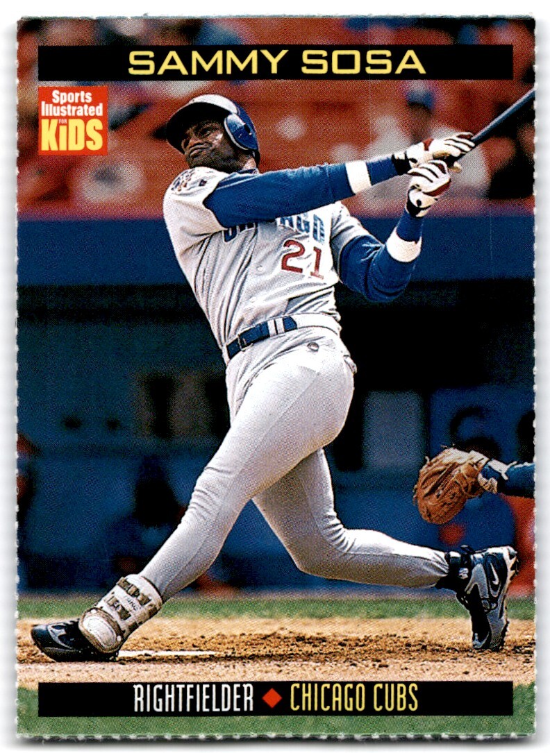 1998 SI for Kids Sports Illustrated Sammy Sosa Chicago Cubs #743 1998 SI for Kids Sports Illustrated Sammy Sosa Chicago Cubs #743