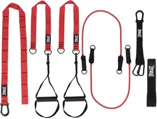 Everlast FIT Body Weight Suspension Trainer with 4 Resistance Tubings 13-Piece