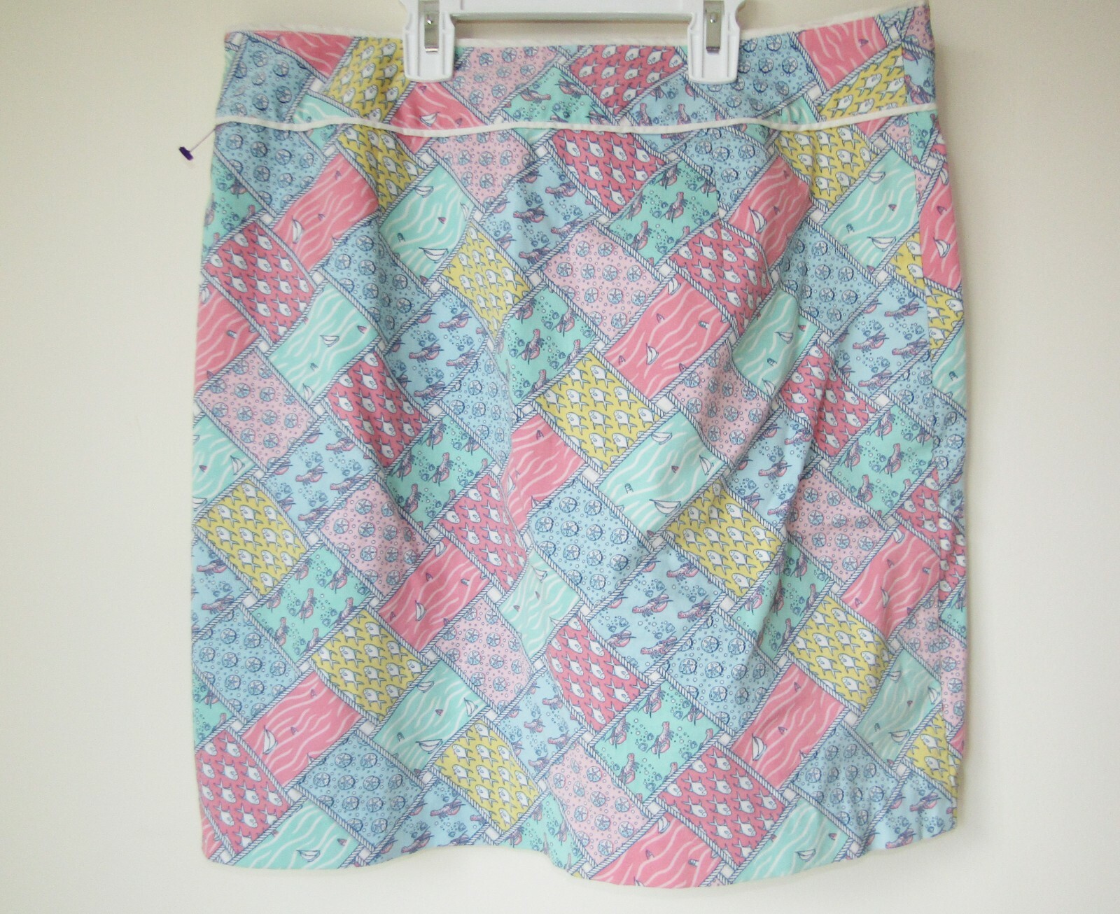 VINEYARD VINES Nautical Patchwork A-Line Mini Ski… - image 2