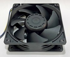 3pcs 285CFM ULTRA HIGH AIRFLOW SERVER MINER FAN DC 12V 2.5A 120x38mm 3-Pin PWM