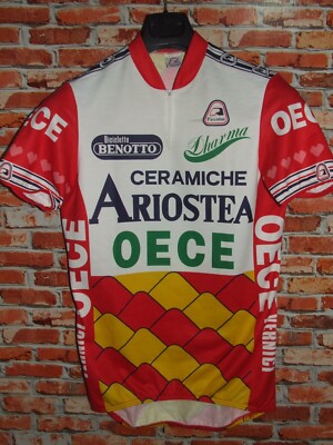 Bike Cycling Jersey Shirt Cyclism Team Potteries Ariostea Oece