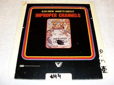 Improper Channels - CED SelectaVision Videodisc, 1981 Comedy, Alan Arkin