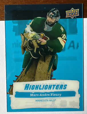 Marc-Andre Fleury Highlighters 2022-23 Sp Acetate 1:192 Packs UD 22/23 Series 2