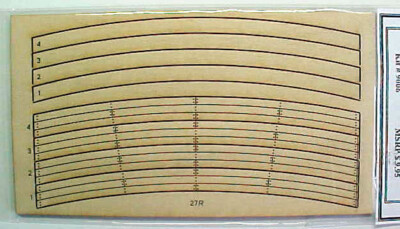 MRGS O 3-rail 27'' Wood Railroad Crossing for Atlas curved (6043) sectional track