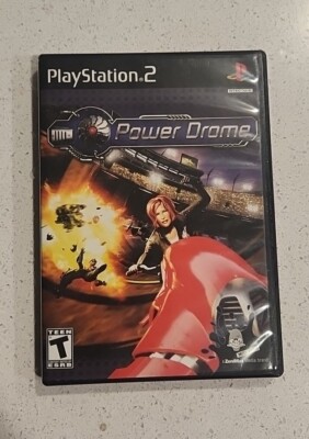 Powerdrome (Sony PlayStation 2, 2004) Racing Shooter PS2 Tested Works CIB