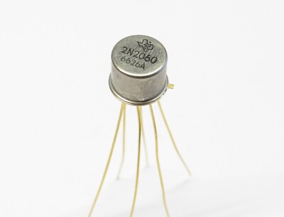 2N2060 dual matched NPN transistor 100V/60V 500mA 600mW, Texas Instruments