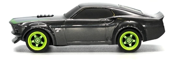 1/64 HPI Racing Nano-TTR 1969 Ford Mustang RTR-X Ready To Run RC Car w/Radio - Image 4 of 4