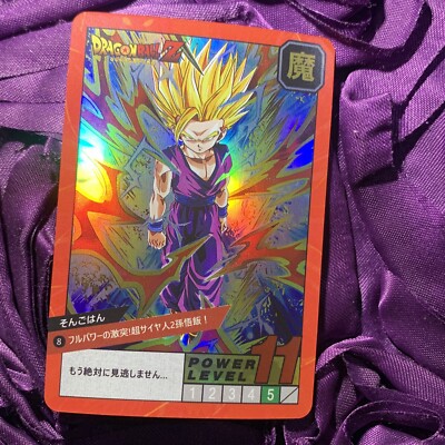 Son Gohan SUPER SAIYAN 5 Dragon Ball LEVEL Anime ACG Holo Waifu GIRL Card