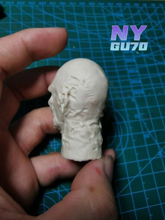 1:6 Walking Dead Zombies Head Sculpt Model F 12" Male Action Figure model - Image 3 of 4