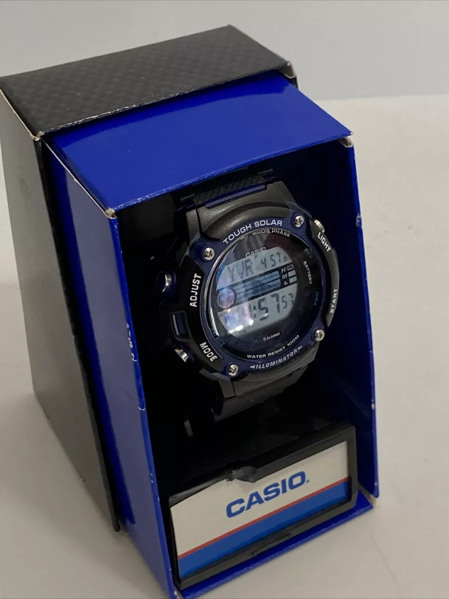 Casio WS210H 1AV Water Resistant Tough Solar Digital Wrist Watch