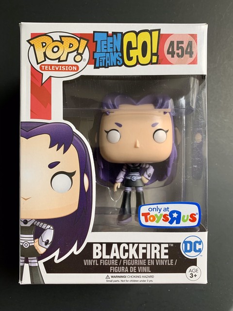 Funko POP! Blackfire #454 - Teen Titans GO! - Only at Toys R US + Free Protector | eBay