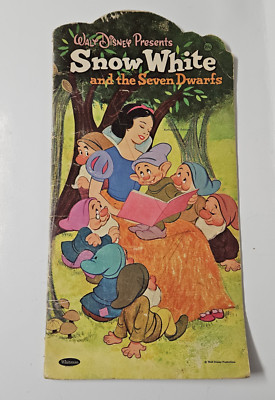 Vintage Whitman 1967 Walt Disney's Snow White and The Seven Dwarfs Book Diecut
