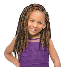 Sensationnel Synthetic Crochet Braiding Hair KIDS SENEGAL TWIST 12"