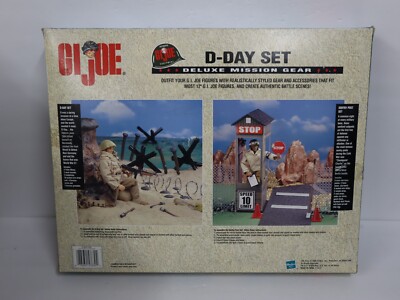 ミリタリー GI JOE D-DAY SET DELUXE MISSION GEAR NEW D-Day Set Deluxe Mission Gear Set GI Joe NEW UNOPENED 1999