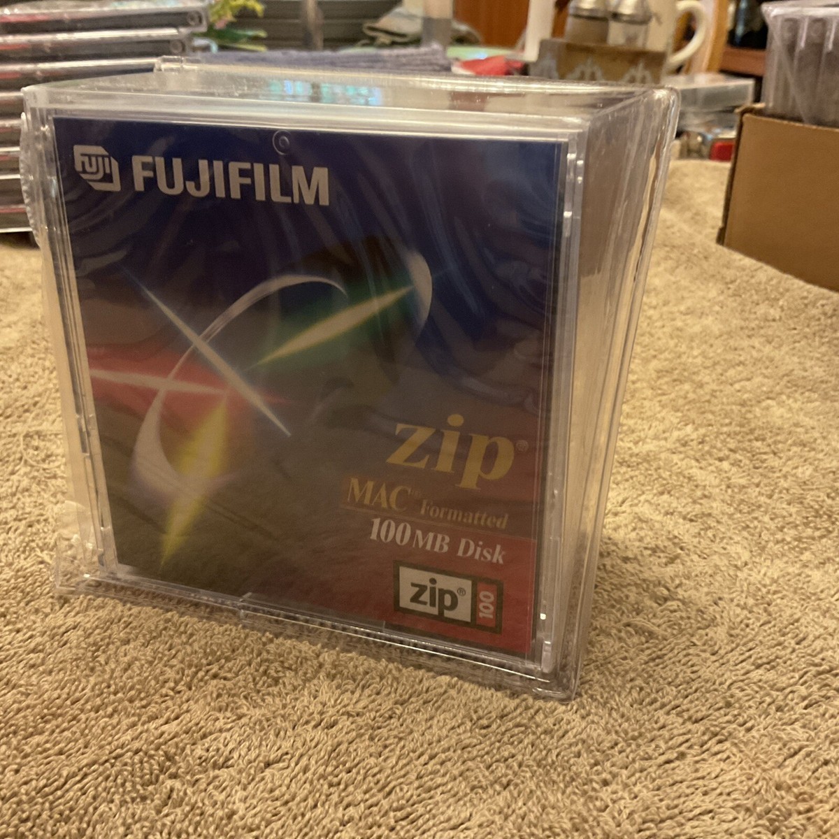 Lot OF 5 Fuji Fujifilm Zip 100 MB Disc Mac Formatted | eBay