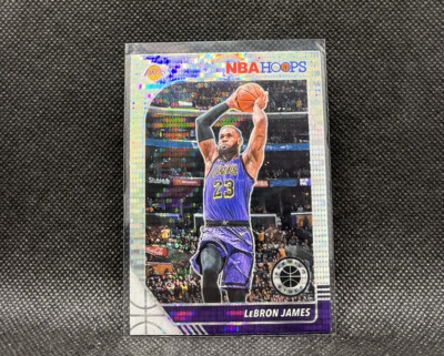 LeBron James Pulsar 2019-20 Panini Hoops Premium Stoc Basketball #87 NBA Card