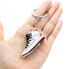 High Quality Jordan 3D Mini Sneaker Keychain Shoe Pair with Box  Bag
