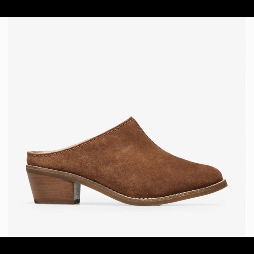Cole Haan Andi Suede Mule Shoes W14844 