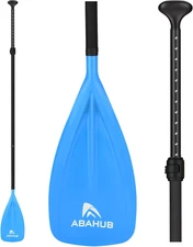 Abahub SUP Paddles - 3 Piece Adjustable Stand up Paddle - Lightweight Oar for Pa