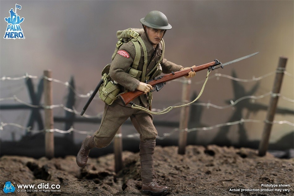 1/12 DID XB80028 WWI British Infantry Action Figure | eBay
