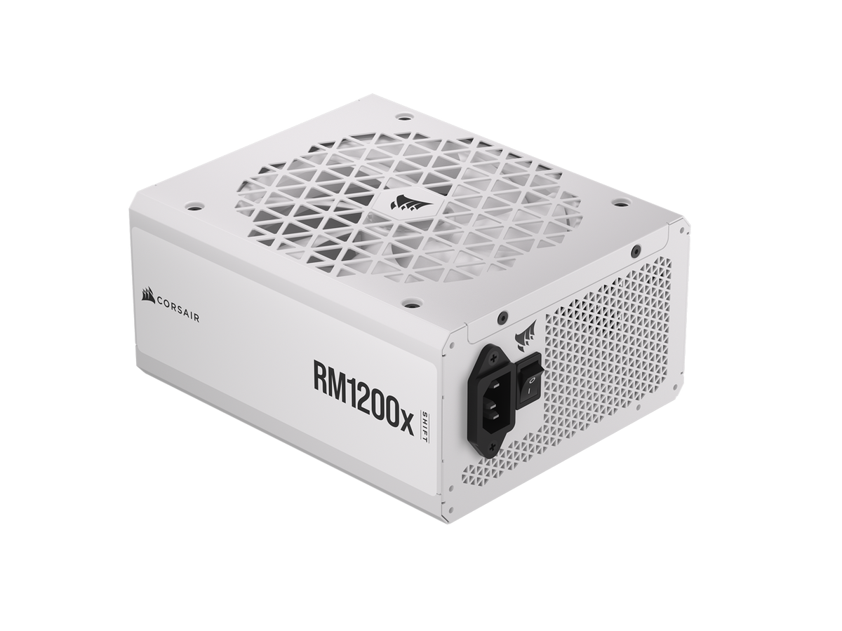 CORSAIR RMx Shift White Series, RM1200x Shift White, 1200 Watt, 80 PLUS GOLD, Fu CORSAIR RMx Shift White Series, RM1200x Shift White, 1200 Watt, 80 PLUS GOLD, Fu