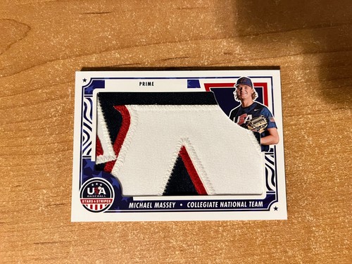 2024 Stars & Stripes - Michael Massey - Prime Patch Jumbo Relic #d 06/25
