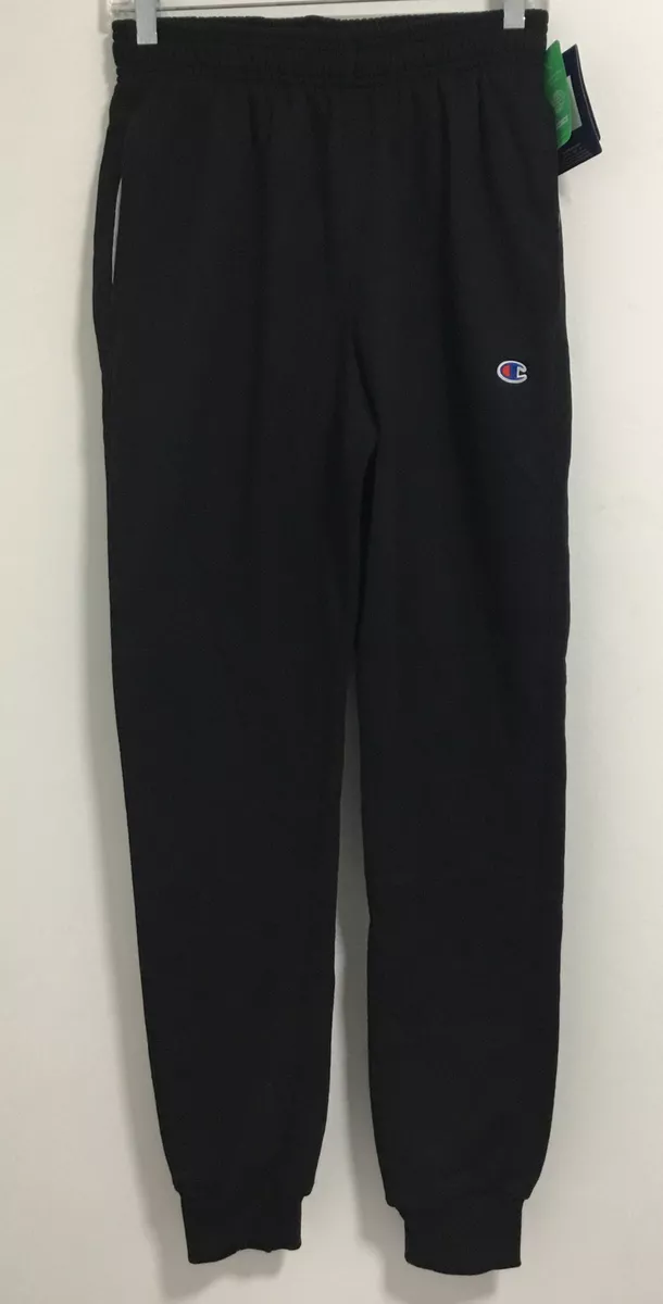 Champion joggers men black clearance