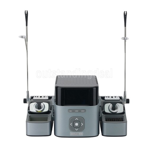 Estación de soldadura de doble canal AiXun T420D 200 W manijas de estación de soldadura y 9 puntas/ - Imagen 6 de 6