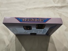 NES GRADIUS  BOX ONLY NO GAME NO MANUAL PAL B VERSION ONLY FOR DISPLAY