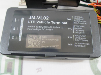Jimi VL02 4G GPS Car Tracker Real-Time Remote Cut-Off, SOS Alarm Vehicle Locator