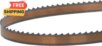 Hoja de sierra de cinta, ideal para reaserrar material grueso, acero de aleación