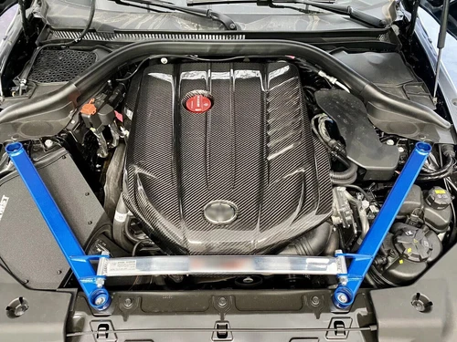 Real Carbon Fiber Engine Cover OE Type For Toyota Supra A90 A91 GR B58 Engine - Bild 9 von 10