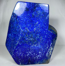 3.285-KG Lapis Lazuli Polished Freeform Crystal Raw Stone Rough Slab Afghanistan