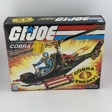 Vintage 1983 Original GI Joe Cobra F.A.N.G. Gyrocopter BOX ONLY Hasbro Toy UNCUT