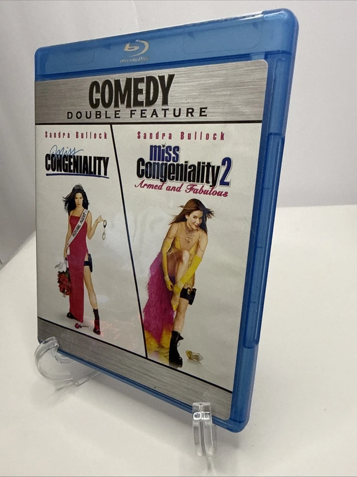 Miss Congeniality / Miss Congeniality 2 - Bluray - Sandra Bullock Rare OOP - Image 4 of 4
