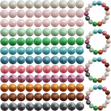 120Pcs 15Mm Bulk Silicone Beads for Pens, Keychains, Necklaces and Bracelets - A