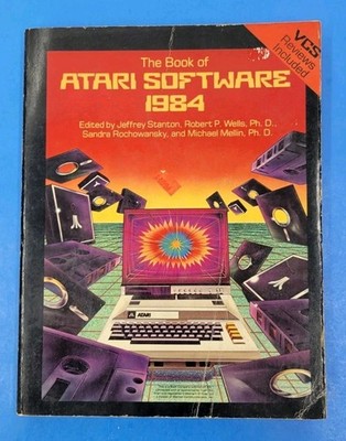 Vintage - The Book on Atari Computer Software 1984 5200 Rare