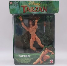 Rare Vintage Tarzan 6.5" Pounce Action Figure 1999 Mattel