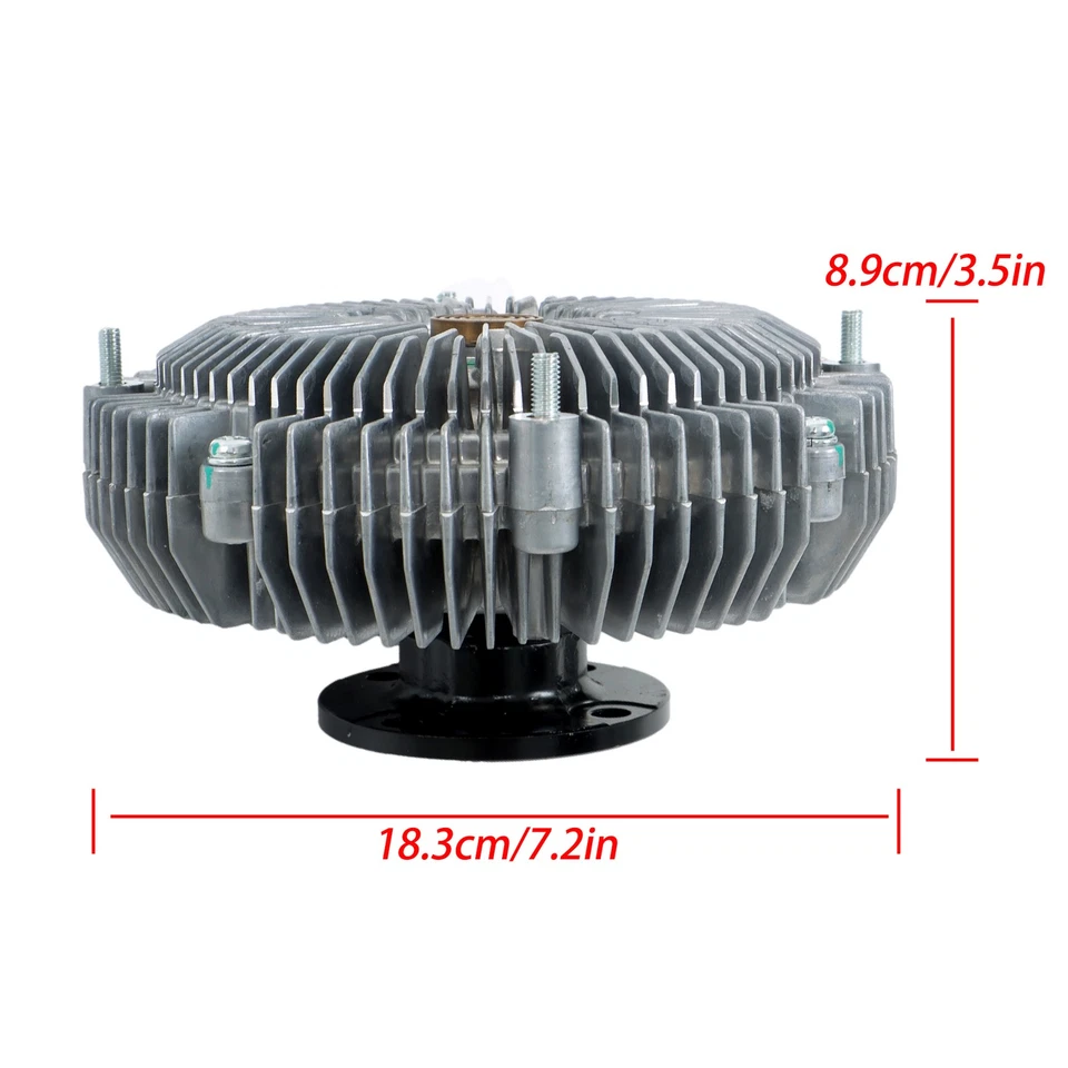 For Toyota Land Cruiser Tundra Sequoia Lexus LX570 Radiator Cooling Fan Clutch Foto 2 de 4