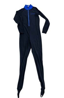 Cressi All In one Skin suit, Black/Blue Unisex, Size small,  NWOT Display Item