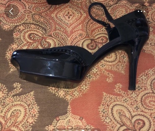 GUCCI/pumps/heels/platform/ 11B/Patent Leather And Suede - Imagen 5 de 7