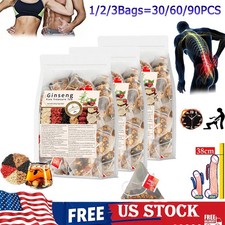 1-3Bags Ginseng Five Treasure Tea - Kidney Support, Red Date Botanical Blend