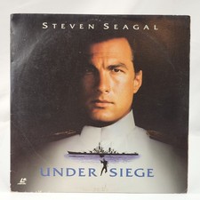 Under Siege Laserdisc Extended Play Warner Home Video Action Steven Seagal Vtg